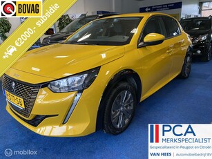 PEUGEOT 208 e-208 EV Allure 50 kWh Pack|navigatie|3-fase|keyless| 3d dashboard