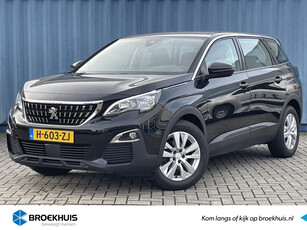 PEUGEOT 5008 1.2 130PK Executive l 7 persoons l 3 losse stoelen met isofix l Climate control l Cruise control l Navigatie l LM velgen l achterbank driedelig l Parkeer sensoren l Stoel in hoogte verstelbaar l Armsteun l 17 inc Lichtmetalen velgen l DAB l Spraak bedi...