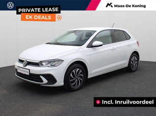 Volkswagen Polo Life Edition 1.0 TSI 95 pk 5 versn. Hand · Comfort pakket · Velgen 'Essex', 15'' lichtmetaal · Snel uit voorraad rijden!