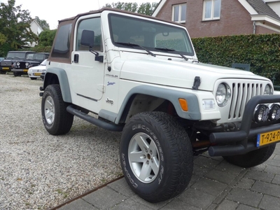 Jeep Wrangler 4.0i Sport Softt.Sahara Airco, cabriolet, bj 1997