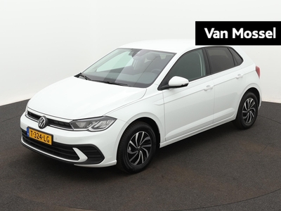 VOLKSWAGEN POLO 1.0 TSI Life Business 95PK | Navigatie | Stoelverwarming | Parkeersensoren | Keyless | App Connect | Adaptive Cruise Control