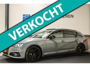 Audi A4 Avant 40 2.0TFSI S line Black Edition Facelift 190pk S-Tronic! 1e Eig|DLR|Panoramadak|Virtual Cockpit|Leder|LED|Black|19