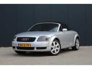 Audi TT Roadster 1.8 5V Turbo | 100% onderhouden | Stoelverwarming | Leder | Elektrische ramen | APK |