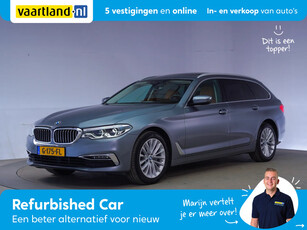 BMW 5 Serie TOURING 520i High Executive Aut. [ Pano Comfortstoelen Head-up Navi.prof ]