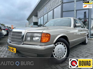 Mercedes-Benz 420 SE V8 | Top conditie APK 2026 | Airco | Lederen bekleding | Cruise Controle | Stoelverwarming | Zeer uniek!