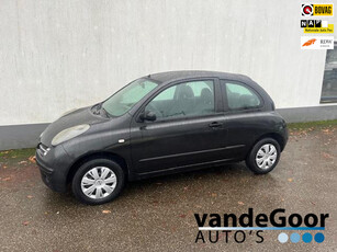 NISSAN MICRA 1.2 Visia, '07, LEUKE AUTO MET EEN NIEUWE APK KEURING !