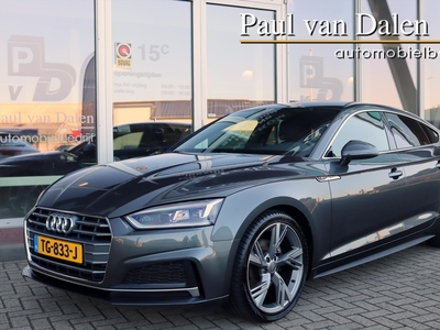 AUDI A5 Sportback 1.4TFSI 150PK AUTOMAAT S-LINE Navi MMI | 3 Zone Clima | 19 Inch Lm | Cruise | Led | Half Leer | Pdc | Drive Select |