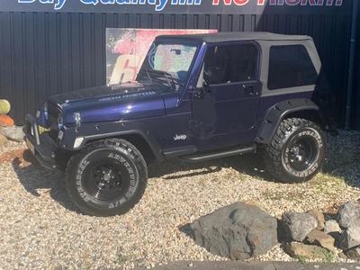 Jeep Wrangler 4.0i -BLACKED OUT RUGGED EDITION-, oldtimer, bj 1999