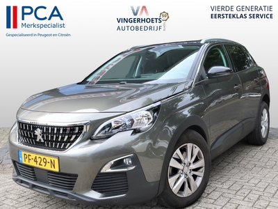 PEUGEOT 3008 130 Pk Benzine * Luxe Amazonite + Zwart Dak * Navigatie * Parkeer Camera * DAB+ Radio * TOP Onderhouden *