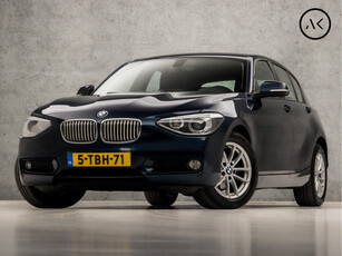 BMW 1-serie 116i High Executive Automaat (GROOT NAVI, 4 CILINDER, NIEUWE APK, STOELVERWARMING, LEDEREN SPORTSTOELEN, XENON, CLIMATE, CRUISE, NIEUWSTAAT)