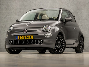 Fiat 500 1.2 Lounge Sport Automaat (SCHERM, SOFT-TOP, BLUETOOTH, CLIMATE, GETINT GLAS, LM VELGEN, SPORTSTOELEN, ELEK RAMEN, NIEUWSTAAT)