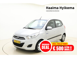 Hyundai i10 1.0 69pk i-Drive Cool | Airco | Hoge instap | Radio/CD/USB | Lage km-stand | Trekhaaak | Zuinig rijden