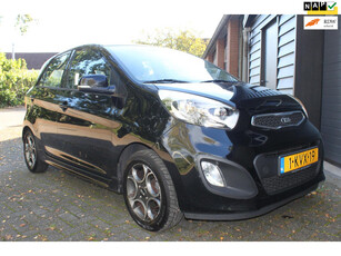 Kia Picanto 1.2 CVVT ISG Plus Pack Zwart Airco