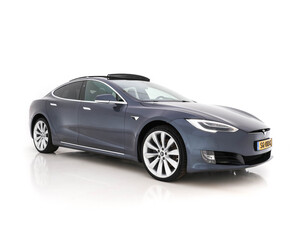 Tesla Model S 100D (INCL-BTW) *PANO | NAPPA-VOLLEDER | AUTO-PILOT | AIR-SUSPENSION | FULL-LED | ADAPTIVE-CRUISE | KEYLESS | MEMORY-PACK | SURROUND-VIEW | VIRTUAL-COCKPIT | SPORT-SEATS | 21''ALU*