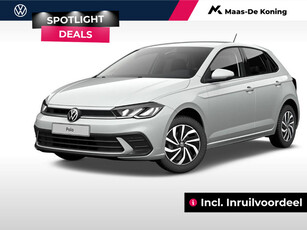 Volkswagen Polo Life Edition 1.0 TSI 95 pk 7 versn. DSG · achteruitrijcamera · Incl. Inruilvoordeel ·