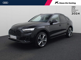 Audi Q5 Sportback 55 TFSIe 270kW/367PK S Line · Drive select · Leder/Alcantara · Parkeersensoren + Rondom zichtcamera · Garantie tot mei 2029 of 100000km