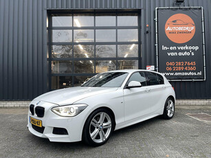 BMW 1-serie 118i AUTOMAAT|M PAKKET|LEER|STOELVERWARMING|NAVIGATIE|XENON|ORIGINEEL NL|DEALER ONDERHOUDEN