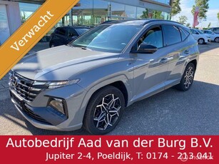 Hyundai Tucson 1.6 T-GDI PHEV N Line Sky 4WD 65km Electr rijden hierna Hybride , N-Line Luxe uitvoering Panorama Schuif / Kantel dak