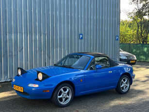 Mazda MX-5 1.6i-16V / Mariner Blue / KMteller / Roestvrij & Opn Gespoten