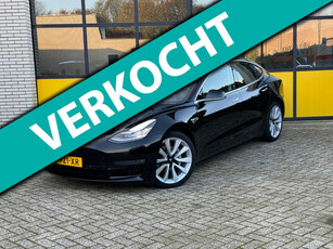 Tesla Model 3 Long Range AWD 75 kWh, Trekhaak, Leer, 4 seizoenen banden