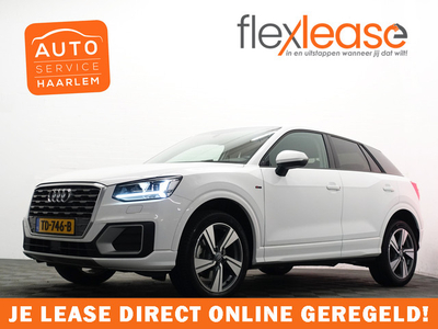 Audi Q2 1.0 TFSI 140pk S Line Aut- Sfeerverlichting, Xenon Led, Navi, Clima, Park Assist