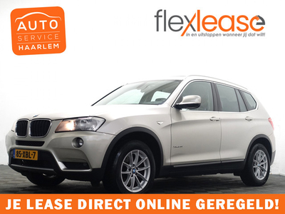 BMW X3 xDrive20i 184pk High Executive Aut- Schuifdak, Navi, Clima, Cruise, Park Assist