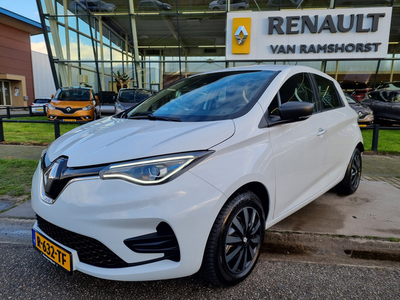 Renault ZOE E-TECH ELECTRIC R110 Life 50 kWh (AccuHuur) incl. BTW excl. Overheidssubsidie / Airco / Cruise / Stuurverwarming / Stoelverwarming / Elek Ramen