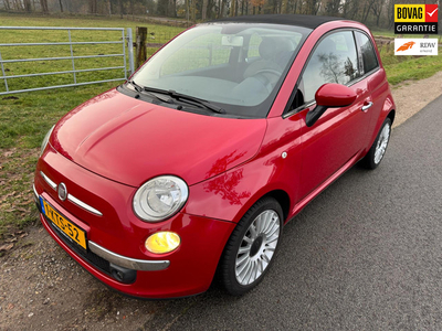 Fiat 500 C 1.2 Lounge met airco en navigatie