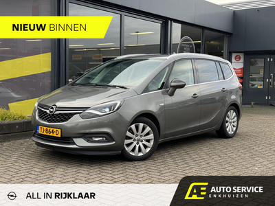 Opel Zafira 1.4 Turbo Online Edition 7p. RIJKLAAR Incl. Service en garantie | Carplay | Camera | Navi | AUTOMAAT | 7 persoons | Stoel en stuur verw.