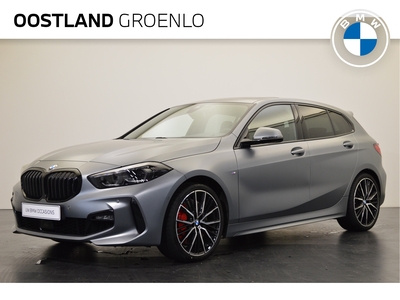 BMW 1-SERIE 120i High Executive M Sport Automaat / Panoramadak / M Sportstoelen / Adaptieve LED / Active Cruise Control / Parking Assistant / Comfort Access / Harman Kardon