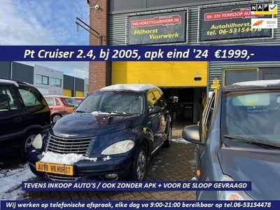 Chrysler PT Cruiser Wij werken op telefonische afspraak