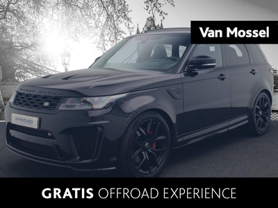 LAND ROVER RANGE ROVER SPORT 5.0 V8 SUPER CHARGED SVR | NP Eur 230.022,- | Head Up | Panorama Dak | 22 Inch | Carbon interieur |