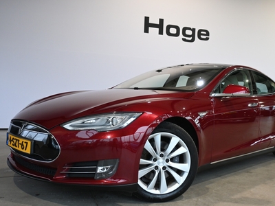 TESLA MODEL S 85 Performance Tech Pack ECC Navigatie Licht metaal MARGE 341KM Actieradius! Inruil mogelijk