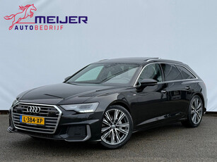 Audi A6 Avant 50 TDI quattro Business edition Leer | Xenon | Adaptieve Cruise | Panoramadak | Clima|Carplay|Elektrische Trekhaak !