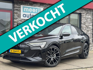 Audi E-tron Sportback 50 quattro 3x S-LINE PANO l MATRIX l 22INCH l CAMERA l ORG.NL l DEALER ONDERHOUDEN l 1e EIG