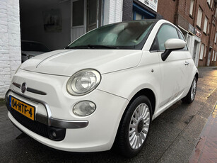 Fiat 500 1.4-16V Lounge Sport Knopje Airco PanoramaDak