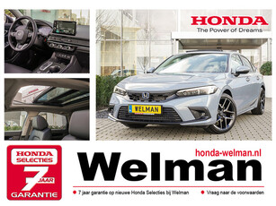 Honda Civic 2.0i e:HEV ADVANCE - HYBRID - AKTIE - NIEUW - DIRECT RIJDEN!!