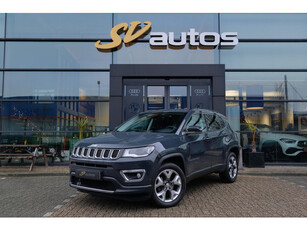 Jeep Compass 1.4 170pk 4x4 Automaat Limited Adaptive cruise Trekhaak Stoel+stuur verwarming Bi-xenon 1/2 leder