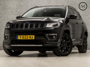 Jeep Compass 4xe 240 Plug-in Hybrid Electric Sport 240Pk Automaat (APPLE CARPLAY, GROOT NAVI, STUUR/STOELVERWARMING, CAMERA, MEMORY SEATS, LEDER, GETINT GLAS, KEYLESS, NIEUWSTAAT)