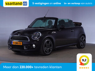 MINI Cooper CABRIO 1.6 Cooper S Chili [ Xenon Nav Sportzetels Armsteun ]