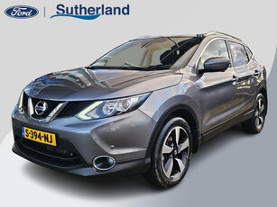 Nissan Qashqai 1.2 Tekna Automaat | Panoramadak | Navigatie | Trekhaak afneembaar | Cruise control | PDC voor + achter | 360 graden camera | Climate control etc.