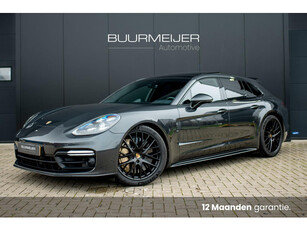 Porsche Panamera Sport Turismo 4.0 Turbo S E-Hybrid - Approved tot 06-2026 - Stoelverwarming & massage - Sportuitlaat - Keramische remmen - Achterasbesturing - Stuurwielverwarming - Led-Matrix koplampen - Softclose - Panoramisch schuif/kanteldak -