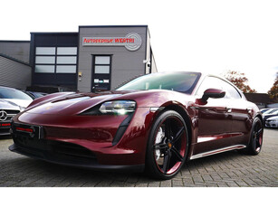 Porsche Taycan Sport Turismo 93 kWh 381PK | 360 Camera | Bose Sound system | Luxe leder | Luchtvering | Unieke kleur |