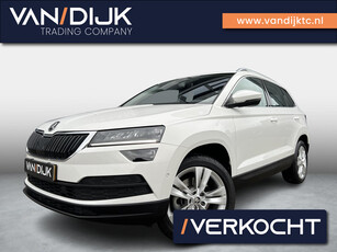 Skoda Karoq 1.5 TSI ACT 150PK Style Business Automaat ✓Full LED ✓Navigatie Full Map ✓Camera ✓Apple Carplay & Android Auto ✓BLIS ✓Climate ✓Adapt. Cruise ✓Stoelverwarming ✓Parkeersensoren ✓Trekhaak ✓Lichtmetaal