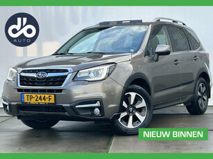 Subaru Forester 2.0 150pk AUTOMAAT Premium GLAZENDAK I TREKHAAK I LEER I XENON I ORG.NL + NAP