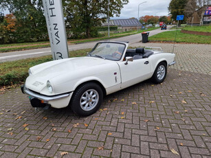 Triumph Spitfire 1500 Soft Top IZGST/ lm velgen /radio c d.