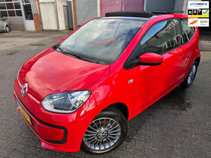 Volkswagen Up! 1.0 TAKE UP! BlueMotion PANORAMA DAK GROTE BEURT NETJES NAP