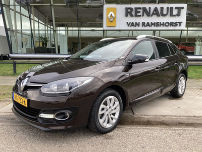 Renault Mégane Estate 1.5 dCi Limited / 2e eigenaar / PDC A / Climate / Keyless / Cruise / Navi / 16'' LMV / 2e Paasdag open 10-17.00 uur