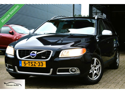 Volvo V70 2.4 D5 Summum Aut|Leder|Navi|Cruise|Trekhaak!Nap!