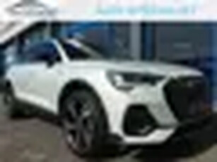 Audi Q3 Sportback 45 TFSI e S-Line Black Ed. Pano Dauw zilver